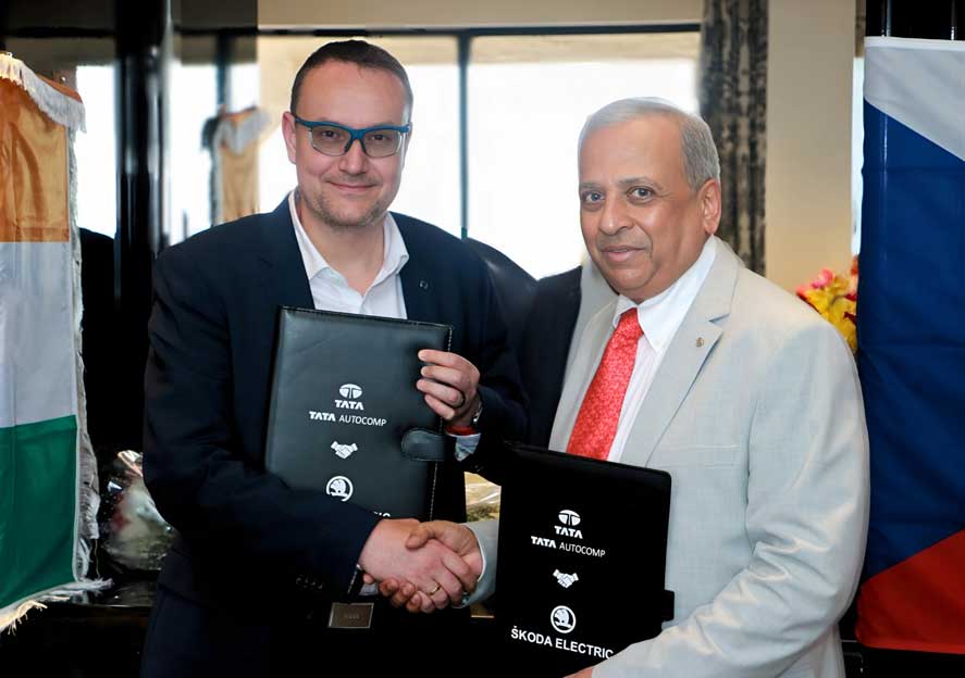 TATA AutoComp and Škoda Group form Joint Venture to manufacture railway ...