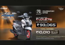 Yamaha celebrates 70 years with customers: Up to ₹10,000 benefit on RayZR 125 Fi Hybrid