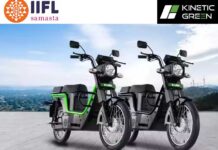 Kinetic Green partners with IIFL Samasta Finance to boost EV adoption across India
