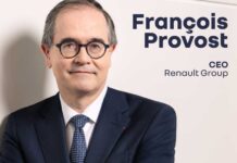 Renault Group appoints François Provost as CEO and Director
