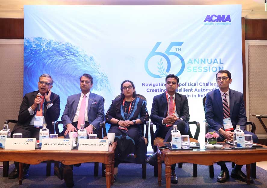 ACMA 65th Session: India's auto parts industry to hit $200bn by 2030 ...
