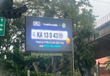CARS24 and Bengaluru Traffic Police launch India’s first AI-Powered Billboard displaying pending challans