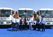 Ashok Leyland begins delivery of AVTR 55T Electric Trucks to ASAT Logistics, Partner of Shree Cement