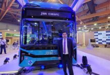 JBM Electric Vehicles unveils ECOLIFE e12 at Busworld 2025