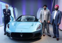 Maserati unveils the new MC PURA super sports car in India
