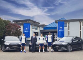 BYD unveils the exclusive SEALION 7 INTER EDITION for FC Internazionale Milano