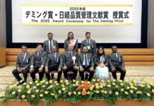 Tata AutoComp secures its third Deming Prize for Excellence in Total Quality Management