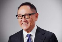 Toyota Chairman Akio Toyoda wins Golden Steering Wheel Lifetime Achievement Award in Berlin