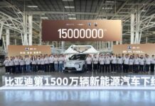 BYD hits 15 million NEV Production Milestone amid strong global sales growth