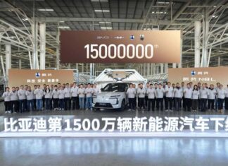 BYD hits 15 million NEV Production Milestone amid strong global sales growth