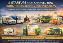 5 Startups that changed how India thinks about EV ownership in 2025