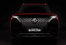 New MG Hector teases striking Celadon Blue colour option