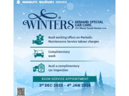 Maruti Suzuki launches nationwide winter-special car care service drive