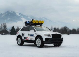 Bentley unveils Bentayga ‘X’ Concept at FAT Ice Race, marks new partnership with FAT International
