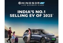 MG Windsor emerges as India’s best-selling electric vehicle in 2025