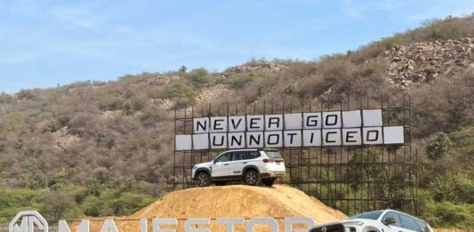 JSW MG Motor India unveils MG MAJESTOR, India’s first D+ Segment SUV