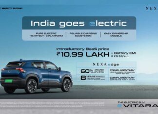 Maruti Suzuki e VITARA launched at ₹10.99 lakh with BaaS