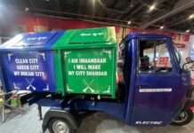 Omega Seiki Mobility showcases RAGE+ Tipper at Municipalika 2026