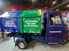 Omega Seiki Mobility showcases RAGE+ Tipper at Municipalika 2026