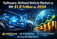 Software-Defined Vehicle market set to reach $1.9 trillion by 2034