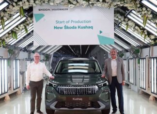Škoda Auto Volkswagen India begins production of the new Škoda Kushaq at Pune facility