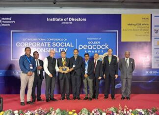 Swaraj Tractors wins Golden Peacock Award for CSR Excellence