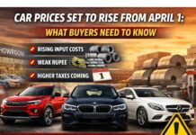 Car prices set to rise from April 1: What buyers need to know