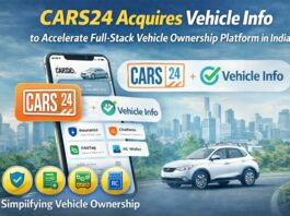 CARS24 acquires Vehicle Info to accelerate Full-Stack Vehicle Ownership Platform in India