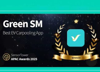 Green SM wins ‘Best EV Carpooling App’ at Sensor Tower APAC Awards 2025