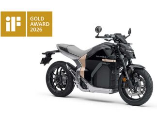 Honda WN7 Electric Motorcycle wins Gold Award at iF DESIGN AWARD 2026