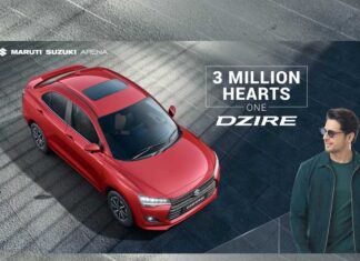 Maruti Suzuki Dzire reaches landmark 3 million sales mark