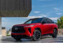 2027 INFINITI QX65 debuts as Sporty Fastback SUV with VC Turbo Performance