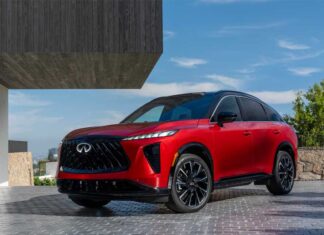 2027 INFINITI QX65 debuts as Sporty Fastback SUV with VC Turbo Performance