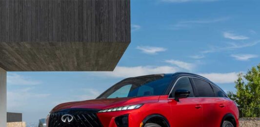2027 INFINITI QX65 debuts as Sporty Fastback SUV with VC Turbo Performance