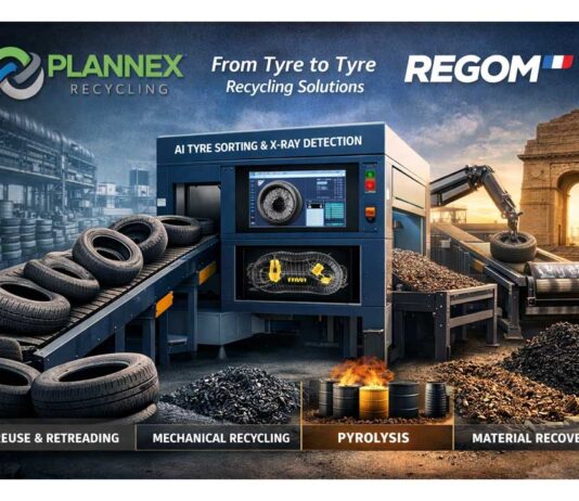 Plannex Recycling partners REGOM to develop closed-loop tyre recycling ecosystem in India