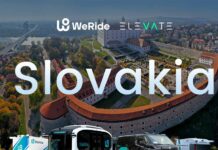 WeRide enters Slovakia with first autonomous driving program via ELEVATE Slovakia