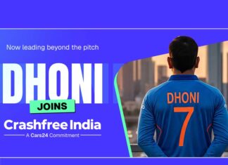 MS Dhoni bats for road safety, joins Cars24’s Crashfree India as Goodwill Ambassador