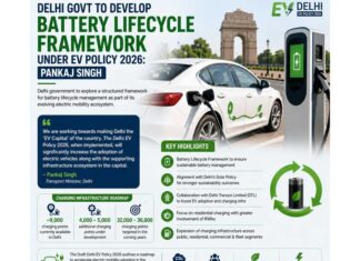 Delhi Govt to develop Battery Lifecycle Framework under EV Policy 2026: Pankaj Singh