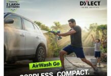 Dylect launches Airwash Go Cordless Pressure Washer Gun for Portable Cleaning