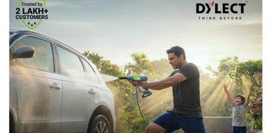 Dylect launches Airwash Go Cordless Pressure Washer Gun for Portable Cleaning