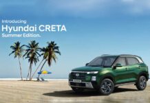 Hyundai CRETA Summer Edition launched in India with new features; Prices start at ₹12.05 Lakh