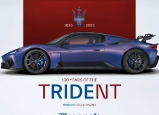 Maserati marks 100 years of the iconic Trident Logo
