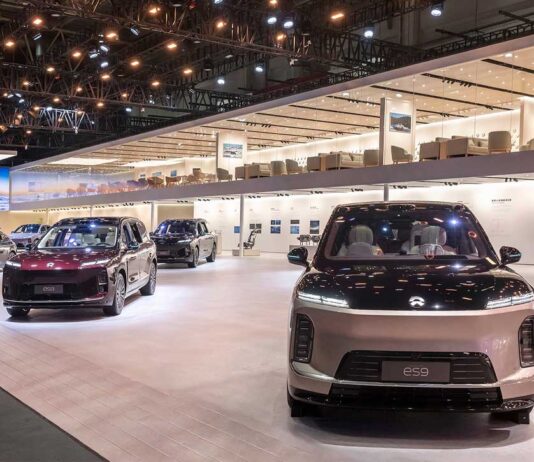 NIO Inc. showcases three brands at Auto China 2026