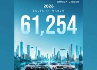 OMODA & JAECOO near one million global sales as March NEV growth surges 471%
