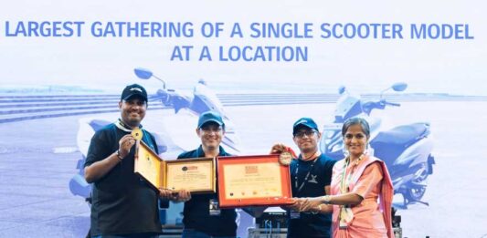 Suzuki Motorcycle India sets four records at Suzuki Matsuri Mumbai