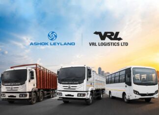 Ashok Leyland bags 715-Vehicle order from VRL Logistics