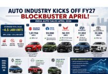 Auto Inc kicks off FY27 with blockbuster April; Maruti surges 35%, Tata retains No. 2 spot