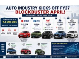 Auto Inc kicks off FY27 with blockbuster April; Maruti surges 35%, Tata retains No. 2 spot