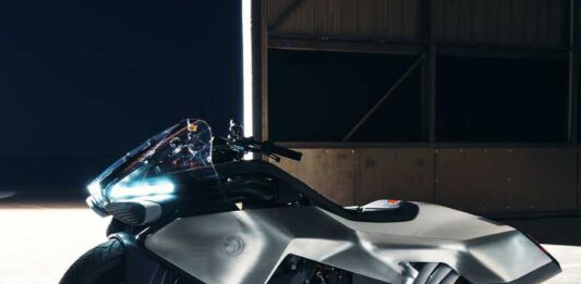 BMW Motorrad presents Vision K18 Concept at Lake Como Event
