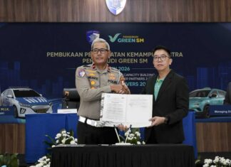 Green SM and Korlantas Polri collaborate on Driver Safety Training in Indonesia